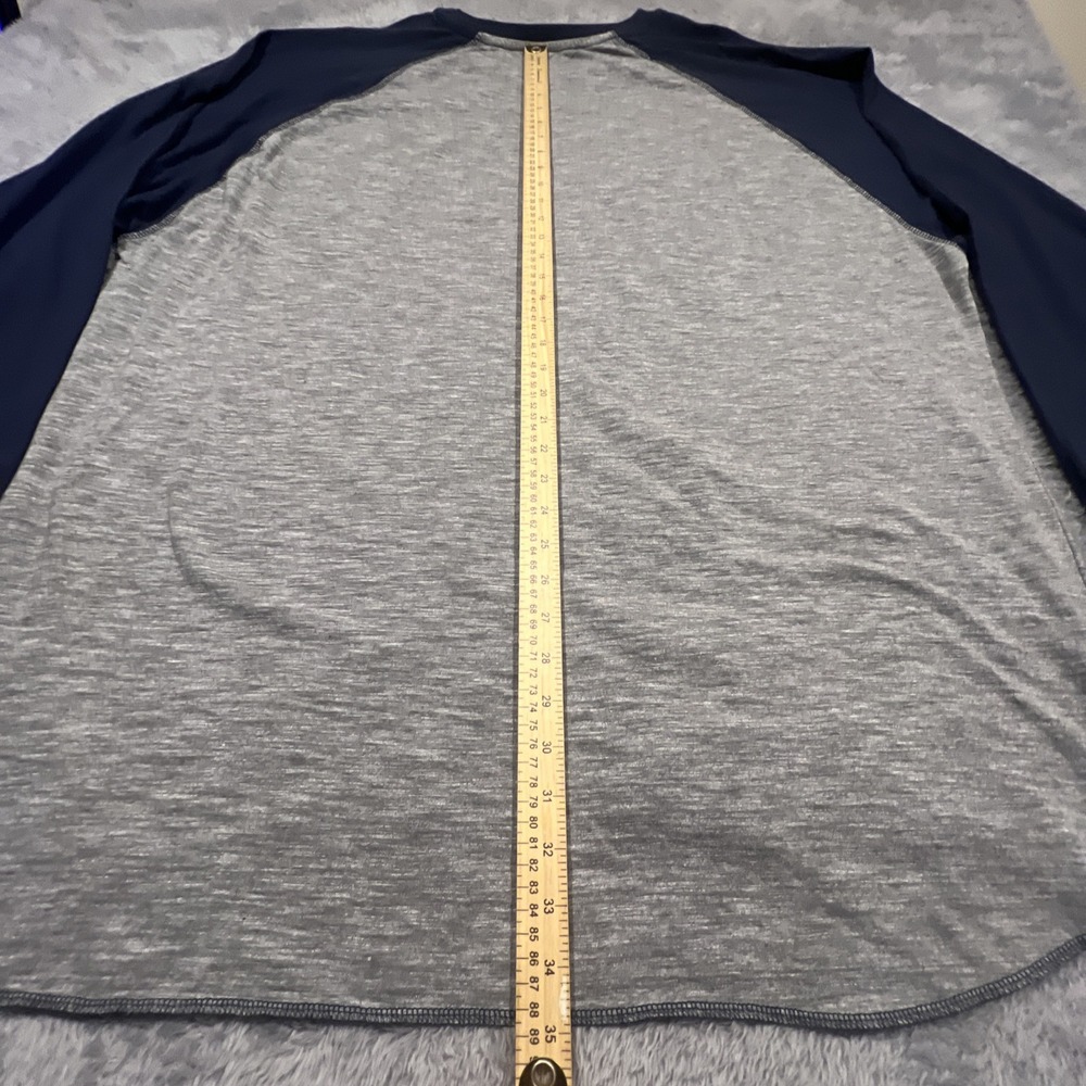 NFL Team Apparel Houston Texans Majestic Long Sleeve Shirt‎ Raglan Mens 4XL NWT - Picture 8 of 8